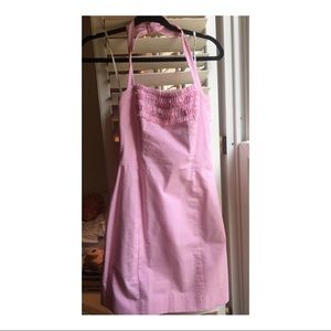 Lily Pulitzer Seersucker Halter Dress